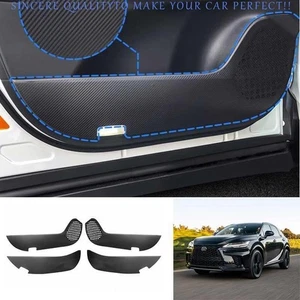 For Lexus RX 350 350h 500h 2023-2025 Inner Door Anti-Kick Carbon Fiber Leather - Bild 1 von 10