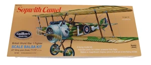 Guillow Sopwith Camel 28" Balsa Model Kit - Picture 1 of 9