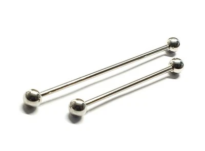 Piercing Barbell Industriale Per Impalcatura 14g (1,6mm) Acciaio Chirurgico... - Immagine 1 di 4