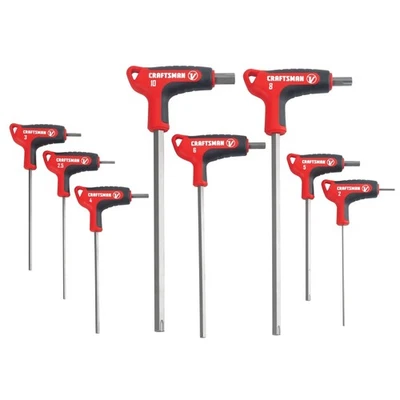 CRAFTSMAN V-SERIES Hex Key Allen Set, MM, 8 Piece (CMHT26161V) - Image 1 of 4