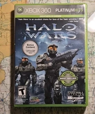 Halo Wars Microsoft Xbox 360, 2009, Completo Foto 1 de 3