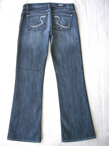Rock & Republic Roth Bootcut Jeans Wm Sz 25 Run Big Sz 27-28 Fit +Stretch L28.5 - Picture 1 of 9