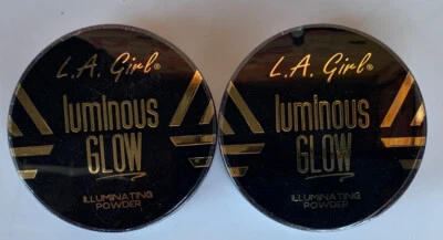 2x L.A. GIRL LUMINOUS GLOW ILLUMINATING POWDER-GL695 SUNKISSED - Image 1 of 2