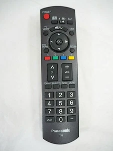 Mando a distancia original OEM - Panasonic TV N2QAYB000102 USADO EN EXCELENTE ESTADO - Imagen 1 de 4