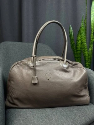 Bolso de viaje de hombro de cuero Felisi - Hecho en Italia Foto 1 de 4