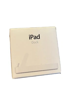 Apple A1352 White 30 Pin Connector Docking Station Apple iPad 1/2/3 - New In Box - Image 1 of 3