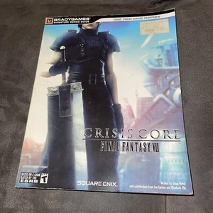 Crisis Core Final Fantasy VII Brady Games Strategy Guide No Poster ! - Picture 1 of 6