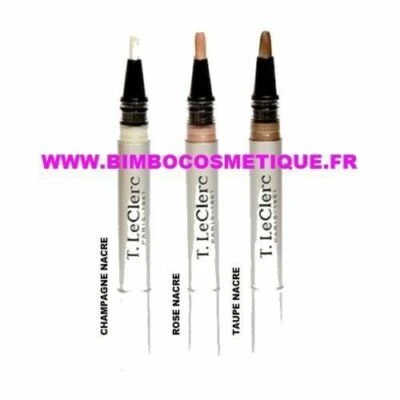 T LECLERC Lackstift -schatten Augenlider Creme + Pinsel 01 Sekt Perlglanz Wert - Bild 1 von 2