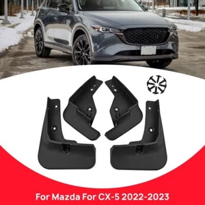 Set Molded Splash Guards Mud Flaps For Mazda CX5 CX-5 SUV 2022-2023 Front Rear - Foto 1 di 5