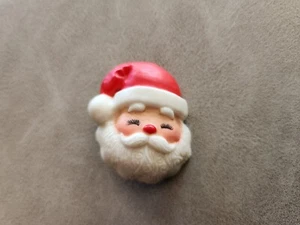 Vintage Christmas Santa HALLMARK Pin Brooch 1970’s - Picture 1 of 4