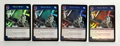 VS System Origin Story Foil x4 Play Set DC Exclusives TCG CCG Classic Marvel DC - Image 1 of 4