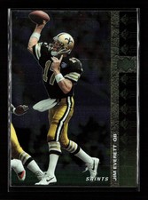1994 SP Authentic #176 Die Cut Jim Everett    New Orleans Saints