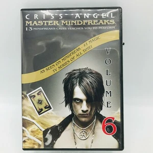 Criss Angel Master Mindfreaks Volumen 6 DVD Trucos de Magia Ilusión Mago - Imagen 1 de 5