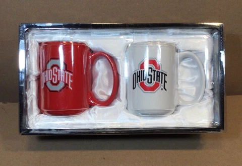 New Ohio State Coffee Mug Set  2 Piece Home And Away Set The Memory Company Cover