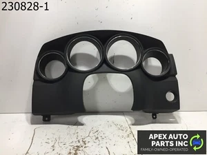 2008 DODGE MAGNUM DASH INSTRUMENT PANEL SPEEDOMETER GAUGE CLUSTER BEZEL TRIM - Picture 1 of 7