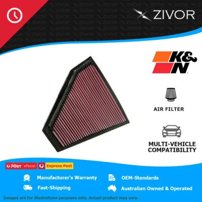 New K&N Replacement Air Filter For BMW 325i E93 2.5L N52 B25 AF KN33-2332 - Image 1 of 4