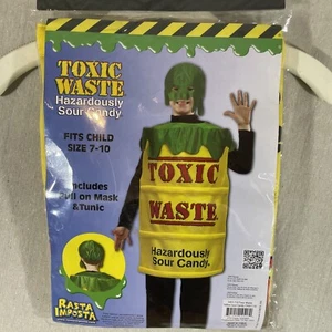 Rasta Imposta Toxic Waste Halloween Costume Child Size 7-10 - Picture 1 of 6