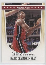 2011-12 NBA Hoops Artist's Proof Mario Chalmers #116
