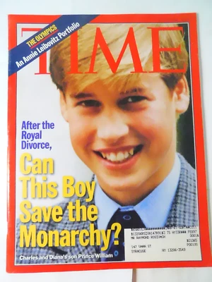 TIME Magazine-July 22, 1996-Prince William-Can This Boy Save the Monarchy - Image 1 of 4