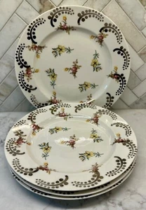 Four Anthropologie Dessert Plates - Picture 1 of 2