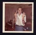 Found SNAPSHOT * 1972 FLIPPING the BIRD 2 Middle fingers MAN after removing TIE