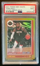 2021 Panini NBA Hoops John Wall Artist Proof Gold /10 PSA 9 POP 1!!!
