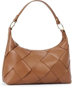 BOSTANTEN Woven Purses for Women Vegan Leather Hobo Bag Shoulder Handbags - Picture 1 of 4
