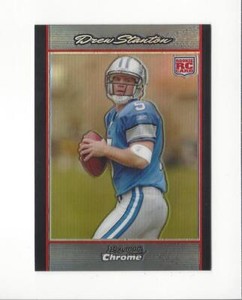 2007 Bowman Chrome Football Refractor Singles - You Choose