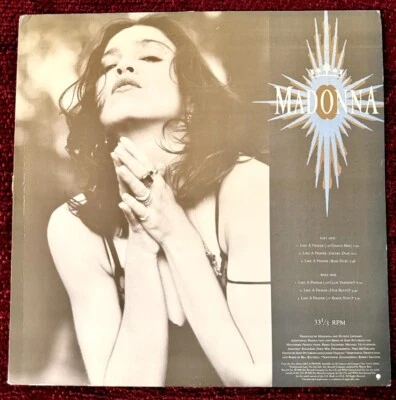 MADONNA SEPIA TONE LIKE A PRAYER US PROMO 12" VINYL RECORD UNIQUE PRAYING MIXES - Image 1 of 4