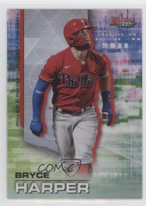 2021 Bowman's Best Refractor Bryce Harper #55