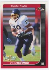 2002 Score #272 CHESTER TAYLOR RC Rookie Football Card BALTIMORE RAVENS 