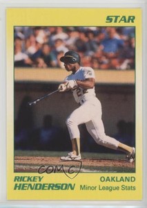1991 Star Rickey Henderson Rickey Henderson #2 HOF