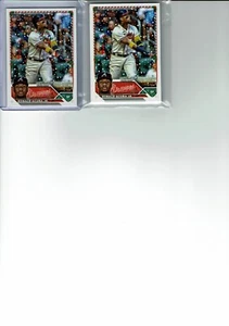 2023 Topps Holiday Baseball Atlanta Braves Team Set (9) Base Cards ++++ - Picture 1 of 2