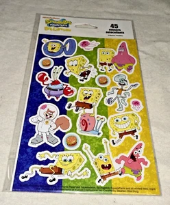 SpongeBob Schwammkopf Aufkleber 2010 Patrick Thaddäus Mr. Krabs Sandy Gary 45 Stück - Bild 1 von 3