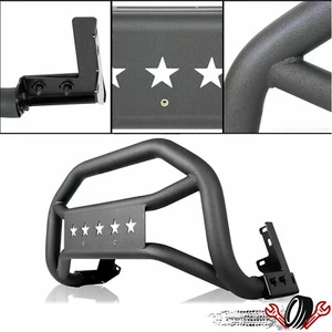 Black Bull Bar Push Front Bumper Grille Guard For Toyota Tacoma 2005-2023 2016 - Picture 1 of 18