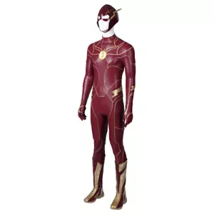 The Flash 2023 Barry Allen Flash Superheld Cosplay Kostüm Outfit Halloween Lot - Bild 1 von 55