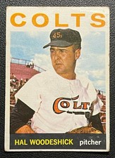 1964 Topps Hal Woodeshick #370 Houston Colt .45s