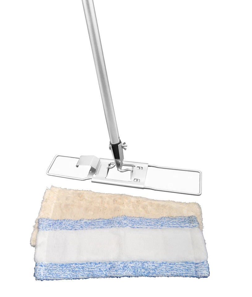 Floor Mop 42cm (Holder + Handle) Cloth BLUE EXTREME and WHITE EXTREME Compatible Hara - Image 1 of 4