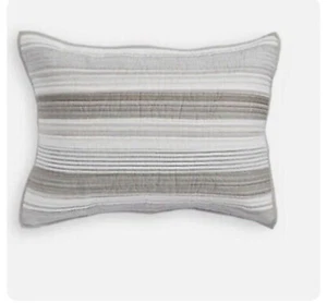 Martha Stewart Garrison Stripe Standard Pillow Sham New - Picture 1 of 4