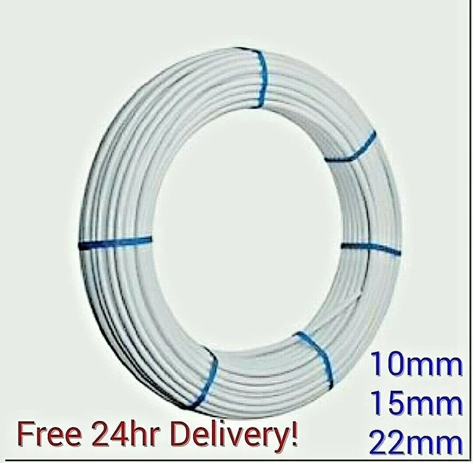 SALE! Pushfit plumbing pipe 10/15/22mm Hep20/polypipe JG speedfit compatible