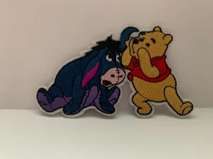 Winnie the Pooh and Eeyore Disney  Iron on Applique Patch - Picture 1 of 1