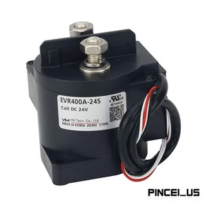 4-Wire EVR400A-24S Coil 24VDC 320V/400A Electromagnetic Relay for YM TECH pe66 - Picture 1 of 7