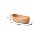Ample Storage Wooden Dough Bowl Perfect for Snacks Fruits and Small Items