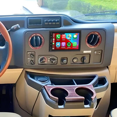 7" FOR FORD E-250 E-350 SUPER DUTY 2009-2014 CAR RADIO STEREO ANDROID 13 CARPLAY - Image 1 of 4