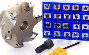10x SEET 12T3-AL K10 ( Typ R245-12T3.. ) 1x 45° Planfräser EM45-D80-Z=6- A27 - Picture 1 of 2