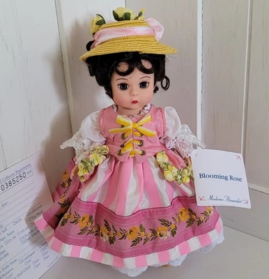Muñeca Madame Alexander 8” "Blooming Rose" 28470, morena difícil de encontrar --como nueva sin caja Foto 1 de 4