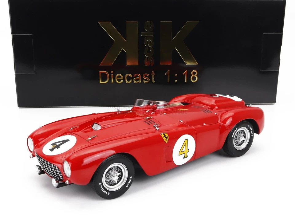 1/18 KK-SCALE - FERRARI - 375 PLUS 5.0L V12 SPIDER TEAM SCUDERIA KKDC181242 - Immagine 1 di 1