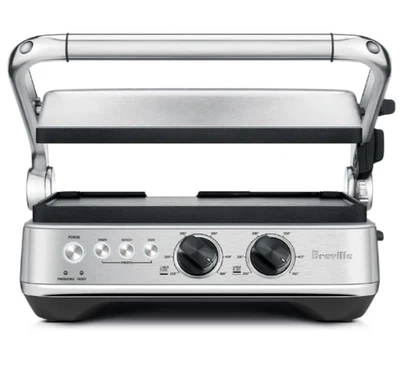 Breville BGR700BSS Sear and Press Grill – Brushed Stainless Steel - Image 1 of 4