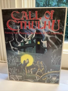 Chaosium Call of Cthulhu | RPG | Lovecraft RPG 1st Edition (2009-X) SEALED -WOW - Picture 1 of 3