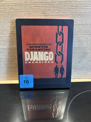 Django Unchained Blu-ray Steelbook –  Guter Zustand – Tarantino – Deutsch –  - Bild 1 von 2